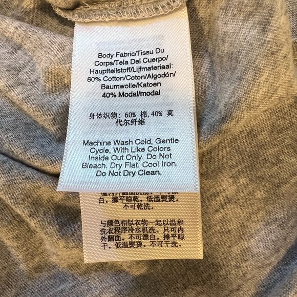 NWT DKNY Heather Gray T-shirt - Picture 8 of 8